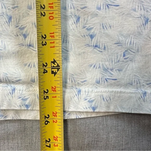 Bugatchi Men's OOOHCotton Leaf Print Polo Shirt - Picture 6 of 10